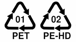 Маркировка PET / PEHD